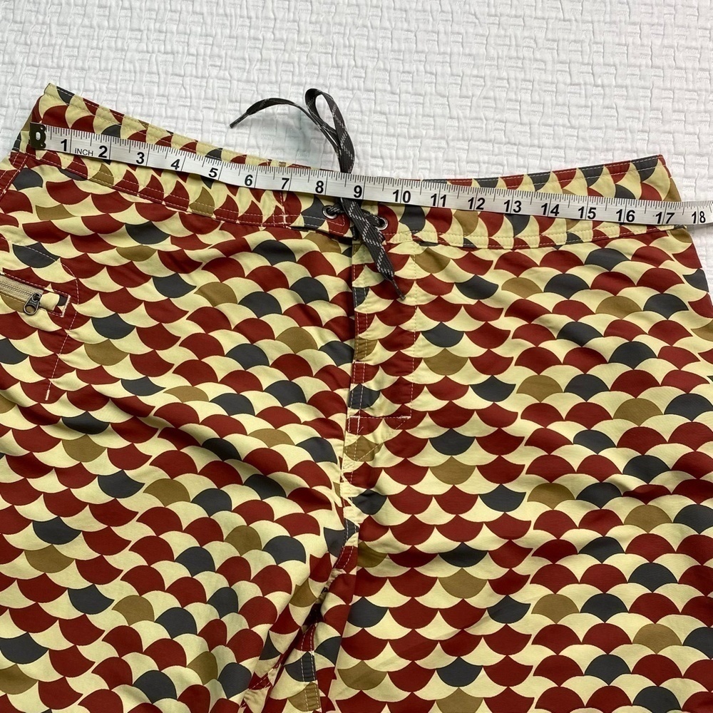 Patagonia Board Shorts Mens 35 Floral Swimming Summer Surfing Multicolor Nylon - Picture 11 of 14